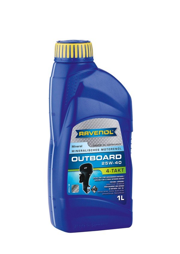 RAVENOL Outboardoel 4T SAE 25W-40 1 L 1 RAVENOL Outboardoel 4T SAE 25W-40 1 L