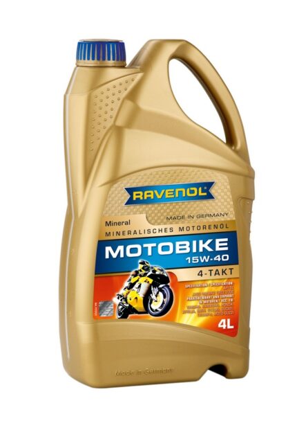 RAVENOL Motobike 4-T Mineral 15W-40 4 L