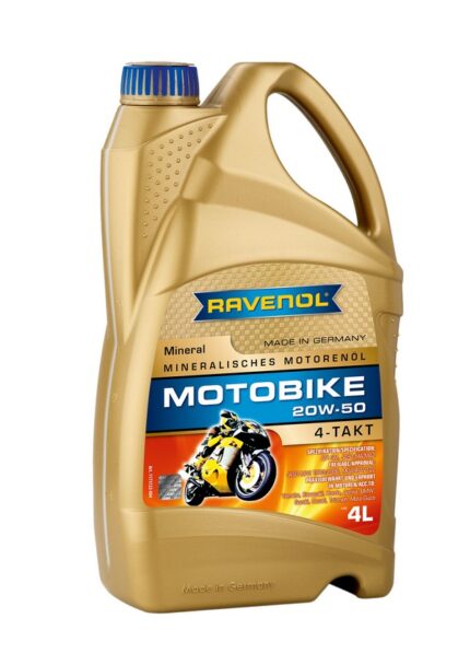 RAVENOL Motobike 4-T Mineral 20W-50 4 L