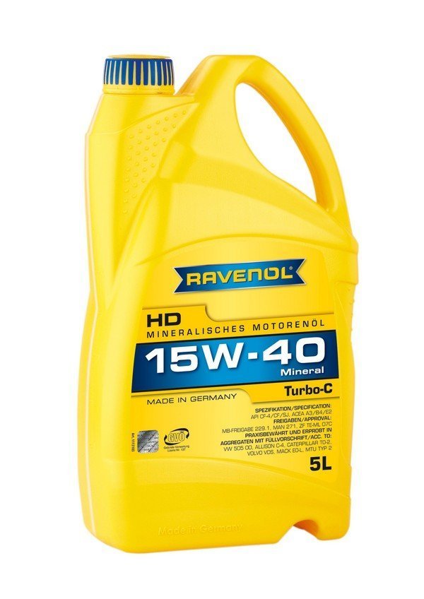 RAVENOL Turbo-C HD-C SAE 15W-40 5 L