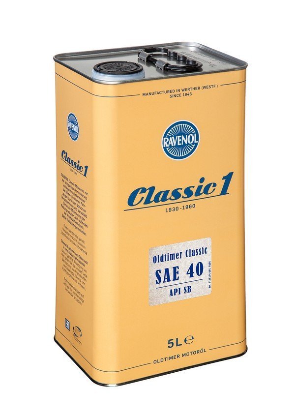 RAVENOL Oldtimer Classic SAE 40 API SB 5 L