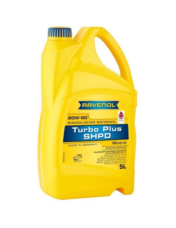 RAVENOL Turbo Plus SHPD SAE 20W-50 5 L