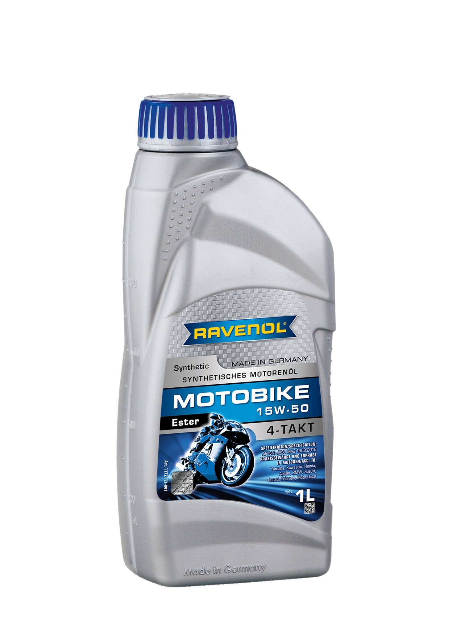 RAVENOL Motobike 4-T Ester 15W-50 1L