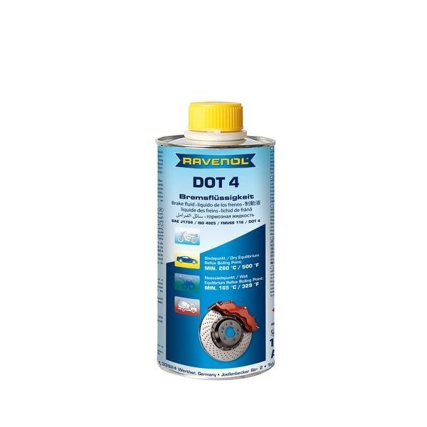 RAVENOL DOT 4 Líquido de frenos 0,5L = 500 ml