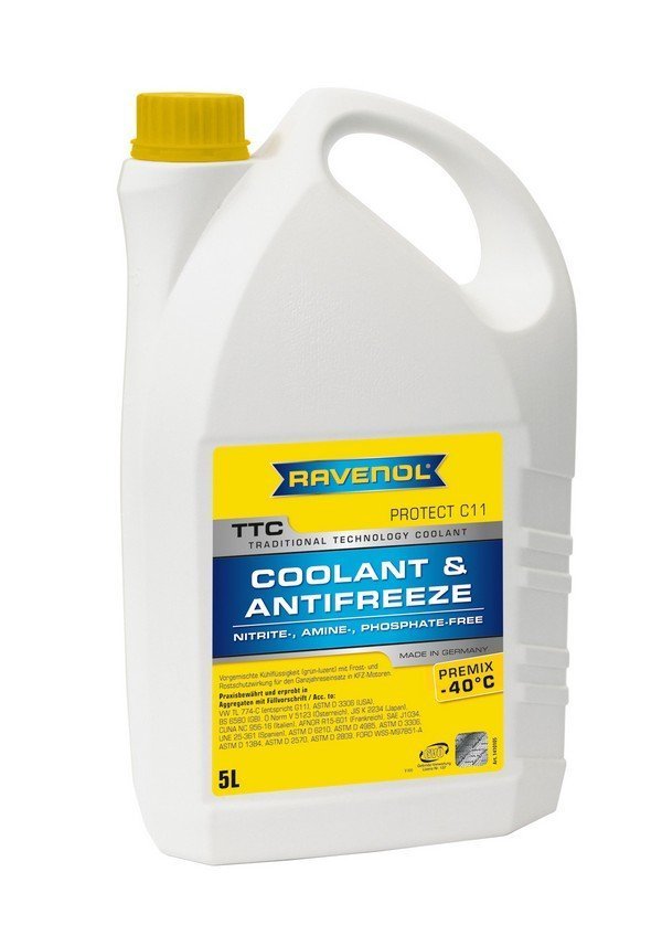 RAVENOL TTC Trad. Techn. Coolant Premix -40°C 5 L