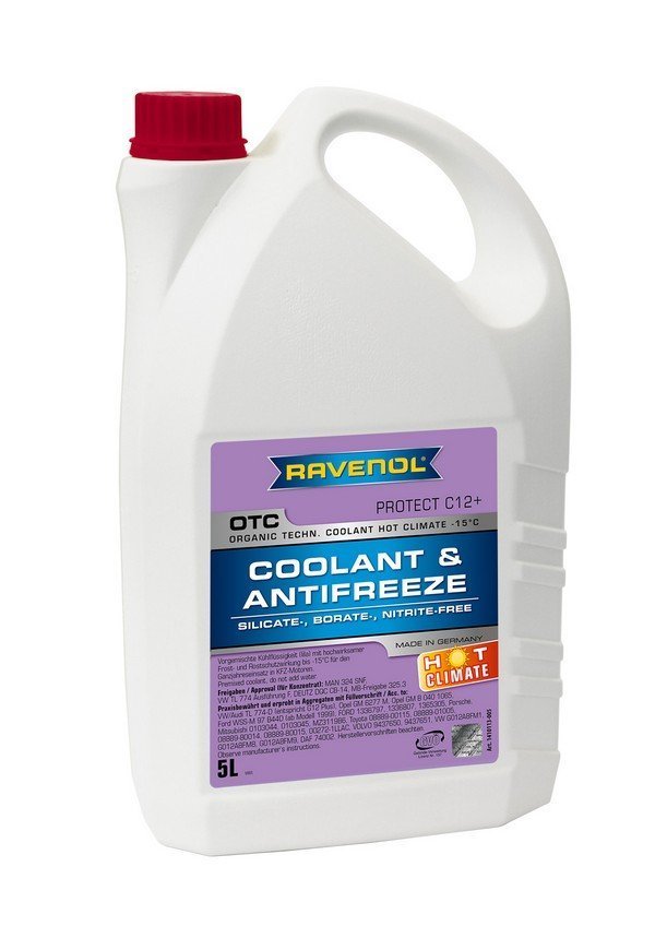 RAVENOL OTC Hot Climate -15°C Protect C12+ 5 L