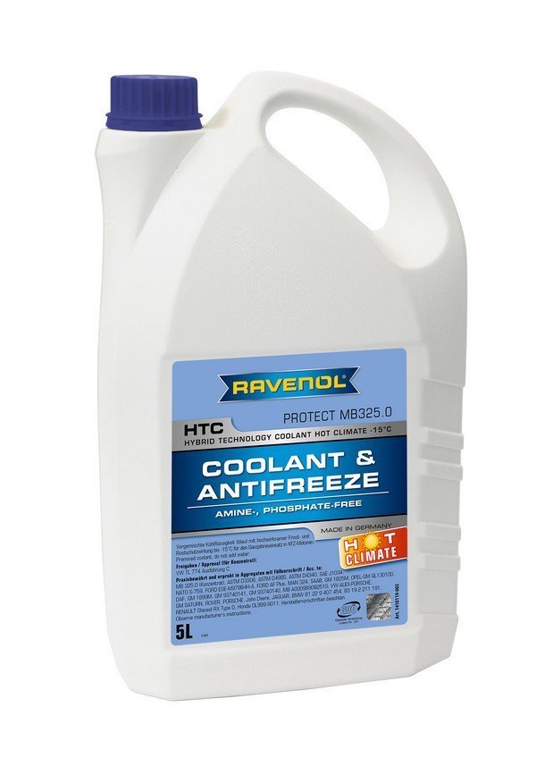 RAVENOL HTC Hot Climate -15°C Protect MB325.0 5 L