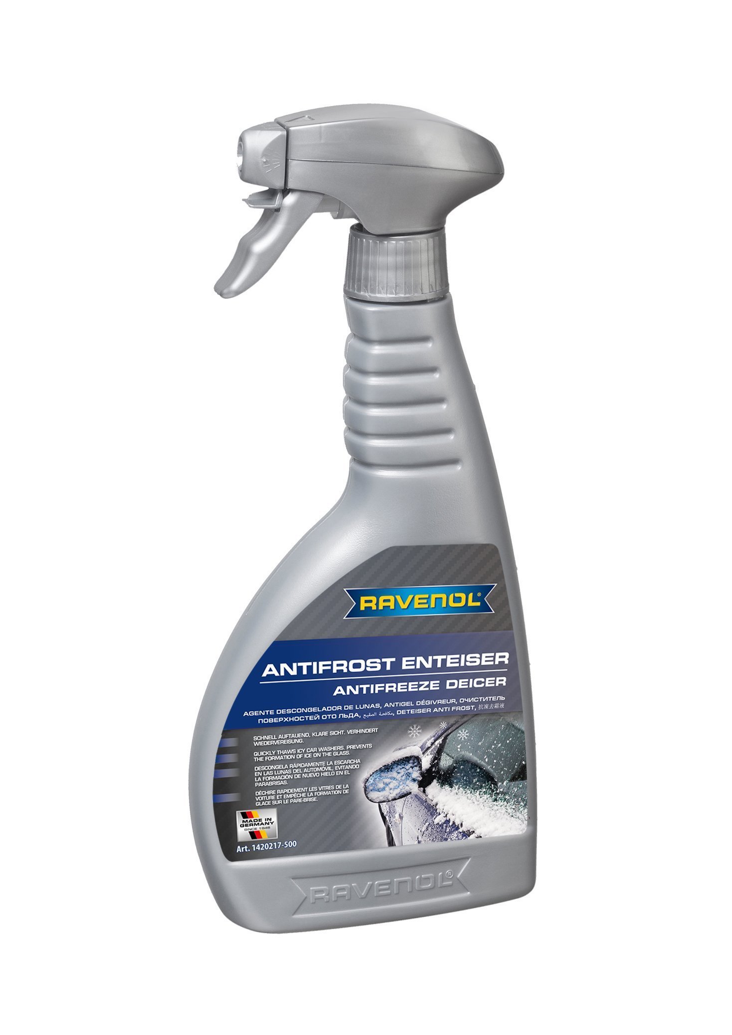 RAVENOL Descongelante Quitaescarcha - Antifrost Enteiser 500 ml