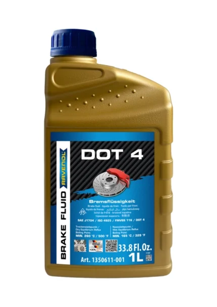 RAVENOL DOT4 1L Líquido de frenos